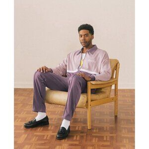 Bogey Boys by Macklemore Mens Tracksuit Jacket 3XL XXXL Purple Golf Athleisure